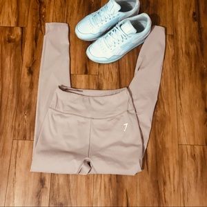 GYMSHARK Nude Leggings - S